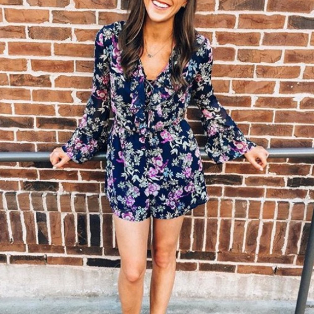 Floral romper
